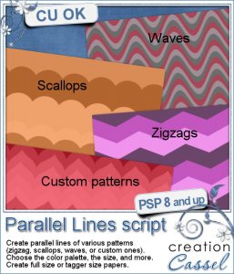 Lignes parallèles - Script PSP