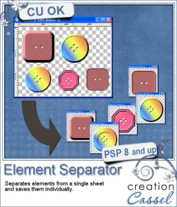 Element separator - PSP script
