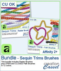 Sequin Trims - Bundle - AFFINITY