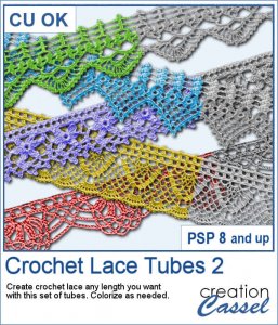 Crochet Lace Edge 2 - PSP Tubes