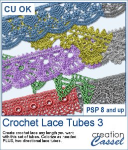 Crochet Lace Edge 3 - PSP Tubes
