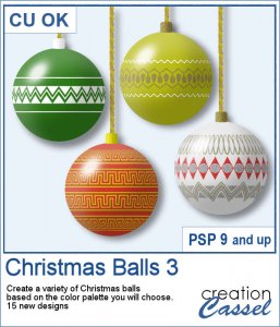 Christmas Ornaments 3 - PSP Script