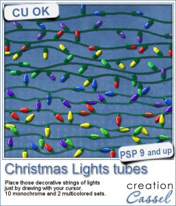 Christmas Lights - PSP Tubes