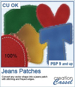 Retaille de jeans - Script PSP