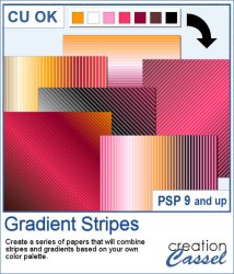 Gradient Stripes - PSP Script