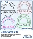 Datestamp #15 - PSP Script Datestamp #15 - PSP Script