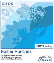 Easter Punches - PSP Brushes