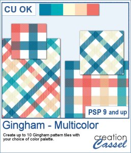 Gingham - Multicolor - PSP Script