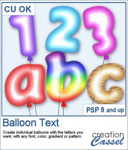 Balloon Text - PSP Script