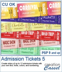 Admission Tickets 5 - PSP Script