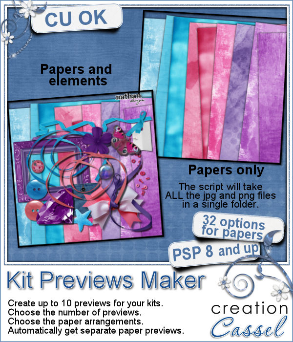 Createur de Previews pour kit - Script PSP - Cliquez sur l'image pour la fermer