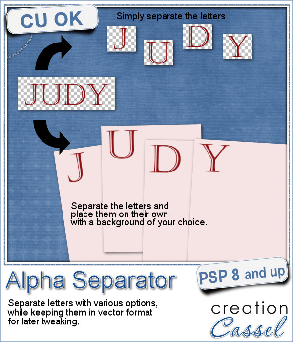 Alpha Separator - PSP Script - Click Image to Close