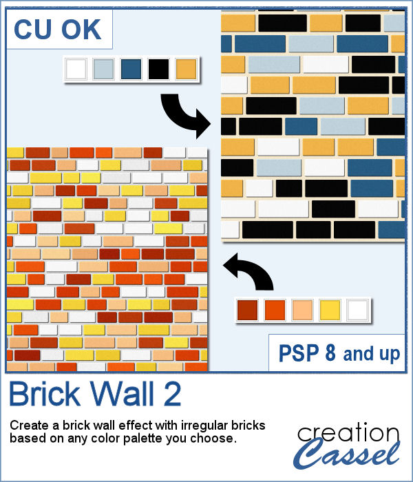 Mur de briques 2 - Script PSP - Cliquez sur l'image pour la fermer