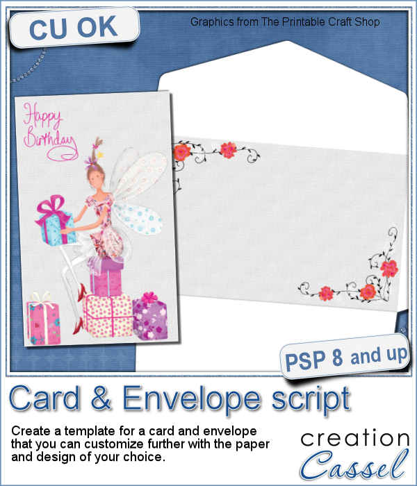 Carte et Enveloppe - Script PSP - Cliquez sur l'image pour la fermer
