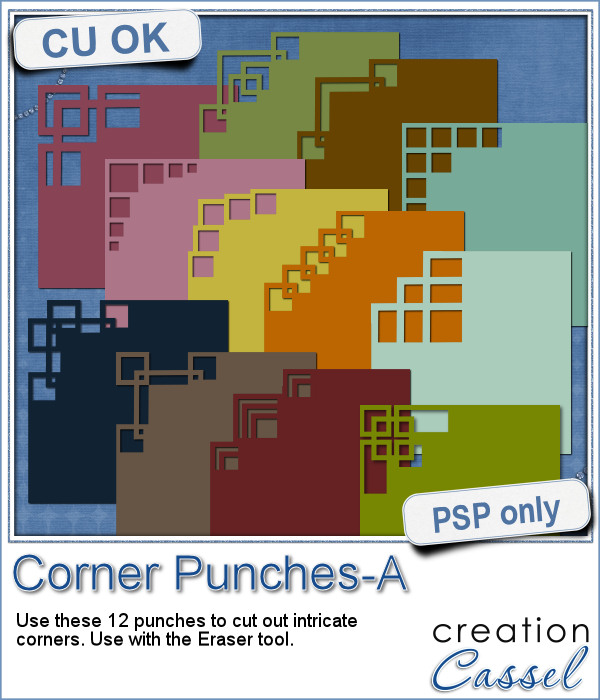 Poinçons en coins A - Pinceau PSP - Cliquez sur l'image pour la fermer