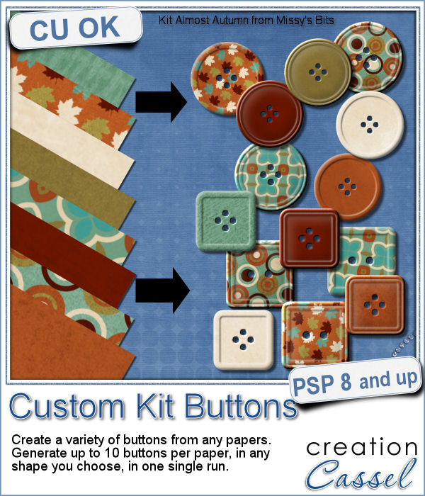 Custom Kit Buttons - PSP Script