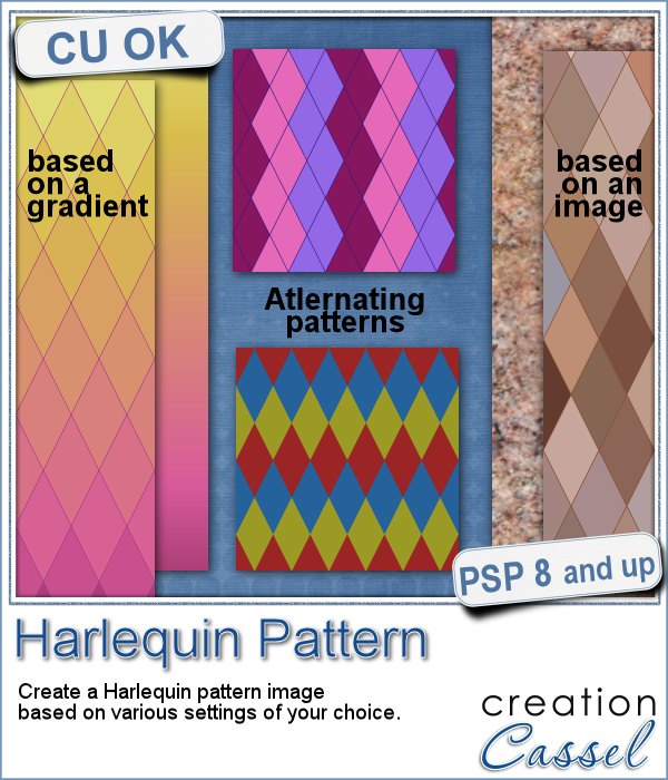 Harlequin Pattern - PSP Script
