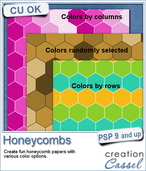 Hexagones - Script PSP - Cliquez sur l'image pour la fermer