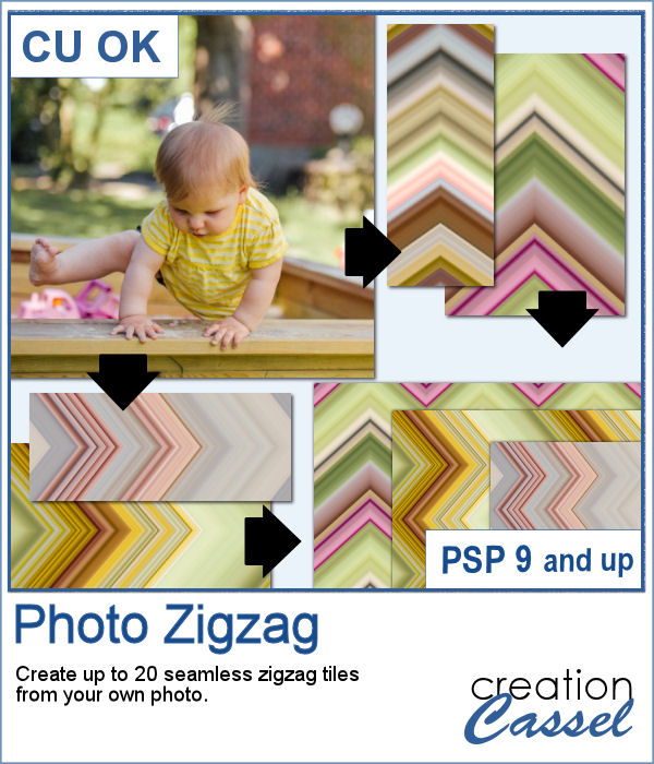 Photo Zigzag - PSP Script - Click Image to Close