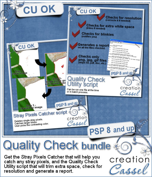 Vérification de qualité - Ensemble - Scripts PSP