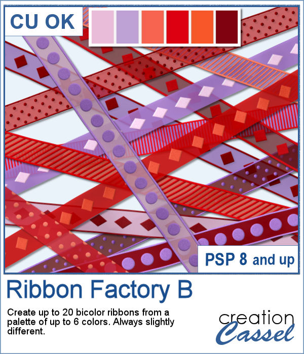 Manufacture de rubans - Script PSP - Cliquez sur l'image pour la fermer