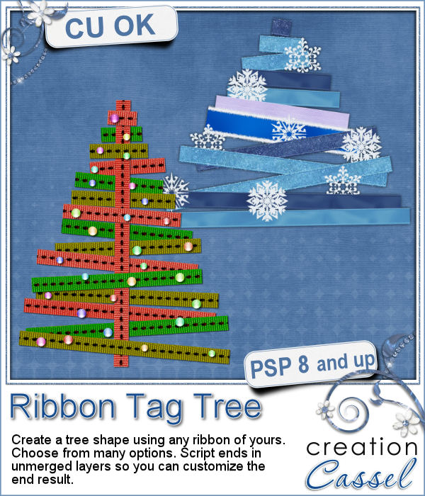 Ribbon Tag Tree - PSP Script - Click Image to Close
