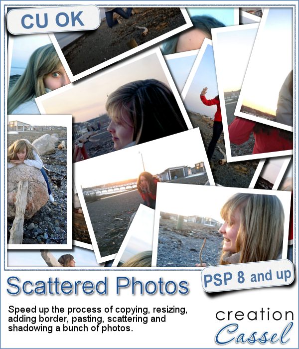 Scattered Photos - PSP Script - Click Image to Close