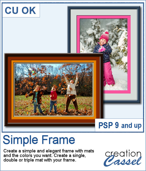 Simple Frame - PSP Script - Click Image to Close