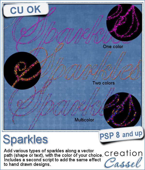 Sparkles - PSP Script - Click Image to Close