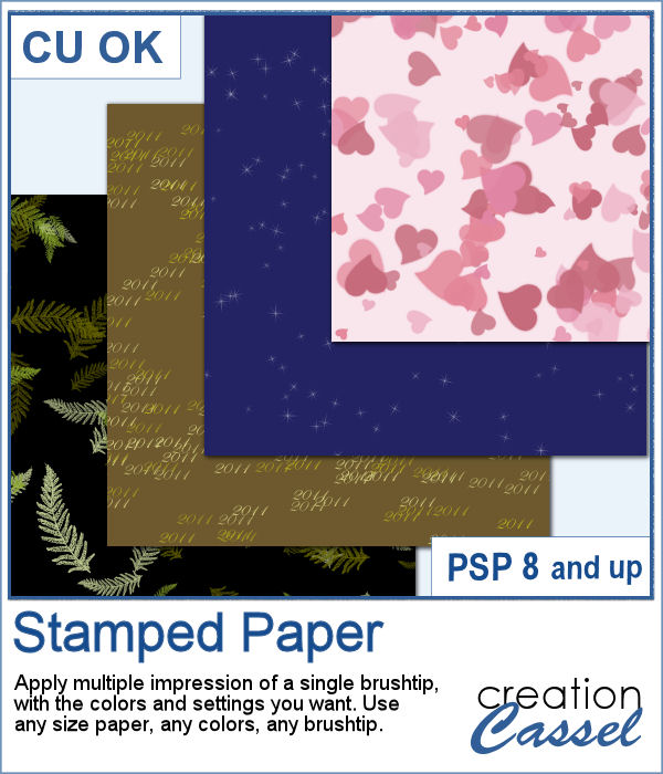 Papier Tamponné - Script PSP - Cliquez sur l'image pour la fermer