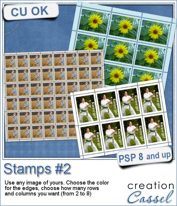 Stamps #2 - PSP script - Cliquez sur l'image pour la fermer
