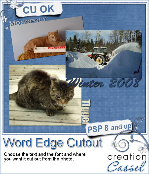 Word edge cutout - PSP script - Cliquez sur l'image pour la fermer